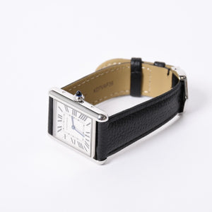 Very Good Condition CARTIER TANK MUST LM Tank Must LM Watch Weight Approx. 30.98g WSTA0041 Stainless Steel Quartz Used 4a001790