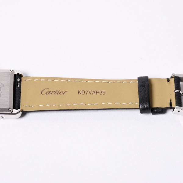 Very Good Condition CARTIER TANK MUST LM Tank Must LM Watch Weight Approx. 30.98g WSTA0041 Stainless Steel Quartz Used 4a001790