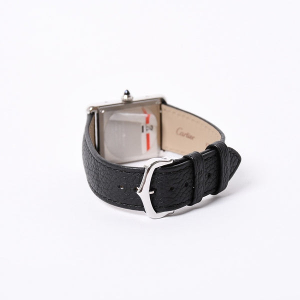 極美品 CARTIER カルティエ TANK MUST LM タンク マストLM 腕時計 重量約31.75g WSTA0041 ステンレススチール クォーツ 中古 4a001800