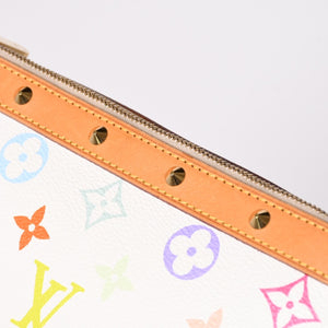 LOUIS VUITTON ルイヴィトン ポシェット アクセソワール アクセサリーポーチ M92649 モノグラム マルチカラー 村上隆 美品 中古 4a001980