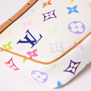 LOUIS VUITTON ルイヴィトン ポシェット アクセソワール アクセサリーポーチ M92649 モノグラム マルチカラー 村上隆 美品 中古 4a001980