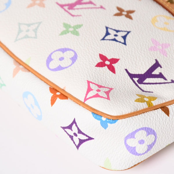 LOUIS VUITTON ルイヴィトン ポシェット アクセソワール アクセサリーポーチ M92649 モノグラム マルチカラー 村上隆 美品 中古 4a001980