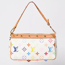 Load image into Gallery viewer, LOUIS VUITTON ルイヴィトン ポシェット アクセソワール アクセサリーポーチ M92649 モノグラム マルチカラー 村上隆 美品 中古 4a001980