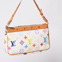 Load image into Gallery viewer, LOUIS VUITTON ルイヴィトン ポシェット アクセソワール アクセサリーポーチ M92649 モノグラム マルチカラー 村上隆 美品 中古 4a001980
