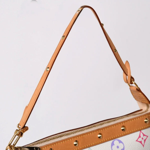 LOUIS VUITTON ルイヴィトン ポシェット アクセソワール アクセサリーポーチ M92649 モノグラム マルチカラー 村上隆 美品 中古 4a001980