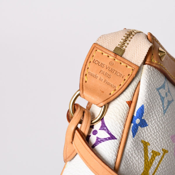 LOUIS VUITTON ルイヴィトン ポシェット アクセソワール アクセサリーポーチ M92649 モノグラム マルチカラー 村上隆 美品 中古 4a001980