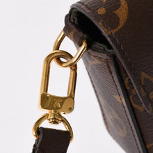 Load image into Gallery viewer, 極美品 LOUIS VUITTON ルイ ヴィトン ミュルティポシェットフェリシー ショルダーバッグ M80091 ブラウン グリーン 中古 4a002385