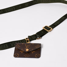 Load image into Gallery viewer, 極美品 LOUIS VUITTON ルイ ヴィトン ミュルティポシェットフェリシー ショルダーバッグ M80091 ブラウン グリーン 中古 4a002385