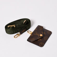 Load image into Gallery viewer, 極美品 LOUIS VUITTON ルイ ヴィトン ミュルティポシェットフェリシー ショルダーバッグ M80091 ブラウン グリーン 中古 4a002385