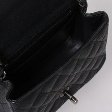 Load image into Gallery viewer, 極美品 CHANEL シャネル ミニマトラッセ16 Sフラップ Sチェーンショルダーバッグ 20番台 ココマーク キャビアスキン シルバー金具 中古 4b011818