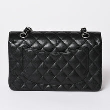 画像をギャラリービューアに読み込む, 未使用 CHANEL シャネル Wフラップ チェーンショルダーバッグ マトラッセ23 キャビアスキン ブラック シルバー金具 ランダム 中古 4a002446