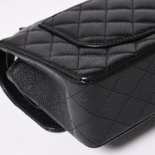 画像をギャラリービューアに読み込む, 未使用 CHANEL シャネル Wフラップ チェーンショルダーバッグ マトラッセ23 キャビアスキン ブラック シルバー金具 ランダム 中古 4a002446