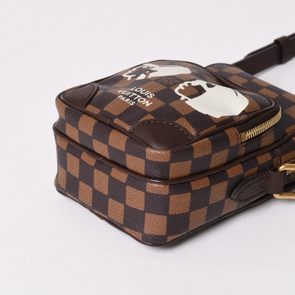 新品未使用 LOUIS VUITTON ルイヴィトン NIGO 即完売 アマゾン ショルダーバッグ N40768 ダミエジャイアント 中古 4a01992