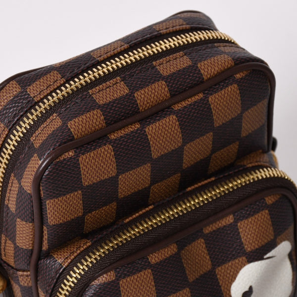 新品未使用 LOUIS VUITTON ルイヴィトン NIGO 即完売 アマゾン ショルダーバッグ N40768 ダミエジャイアント 中古 4a01992