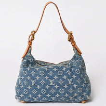 Load image into Gallery viewer, LOUIS VUITTON ルイヴィトン モノグラムデニム バギーPM ショルダーバッグ ワンショルダー M95049 インディゴブルー 美品 中古 4a001981