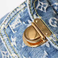 Load image into Gallery viewer, LOUIS VUITTON ルイヴィトン モノグラムデニム バギーPM ショルダーバッグ ワンショルダー M95049 インディゴブルー 美品 中古 4a001981