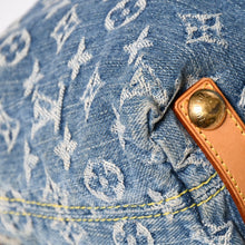 Load image into Gallery viewer, LOUIS VUITTON ルイヴィトン モノグラムデニム バギーPM ショルダーバッグ ワンショルダー M95049 インディゴブルー 美品 中古 4a001981