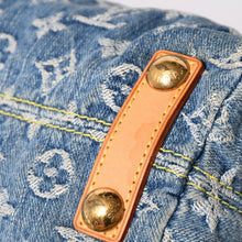 Load image into Gallery viewer, LOUIS VUITTON ルイヴィトン モノグラムデニム バギーPM ショルダーバッグ ワンショルダー M95049 インディゴブルー 美品 中古 4a001981
