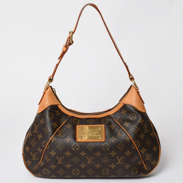 LOUIS VUITTON Thames GM One Shoulder Bag M56383 Brown Monogram Canvas Good Condition Used 4a000851