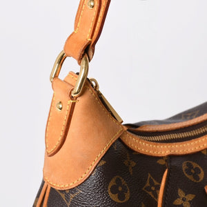 LOUIS VUITTON Thames GM One Shoulder Bag M56383 Brown Monogram Canvas Good Condition Used 4a000851