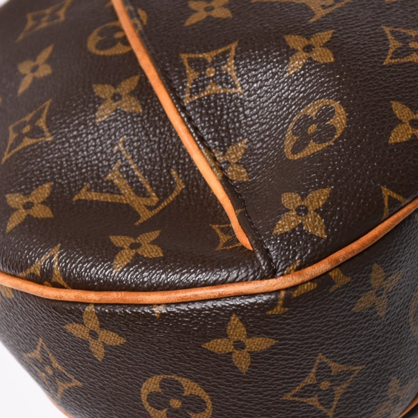 LOUIS VUITTON Thames GM One Shoulder Bag M56383 Brown Monogram Canvas Good Condition Used 4a000851