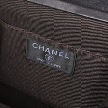画像をギャラリービューアに読み込む, CHANEL シャネル チョコバー ワンショルダーバッグ 6番台 ココマーク パッチ デニム レザー ブルー シルバー金具 美品 中古 4a001991