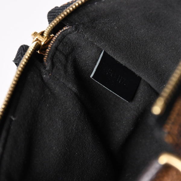 Very good condition LOUIS VUITTON Monogram Mini Pochette Accessory Damier Payette N63176 Sequins Used 4a002411