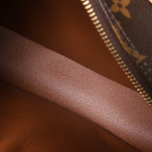 極美品 LOUIS VUITTON ルイヴィトン ナイル ショルダーバッグ M45244 モノグラム ブラウン PVC レザー ゴールド金具 中古 4a000376