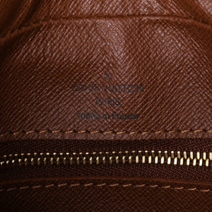 極美品 LOUIS VUITTON ルイヴィトン ナイル ショルダーバッグ M45244 モノグラム ブラウン PVC レザー ゴールド金具 中古 4a000376