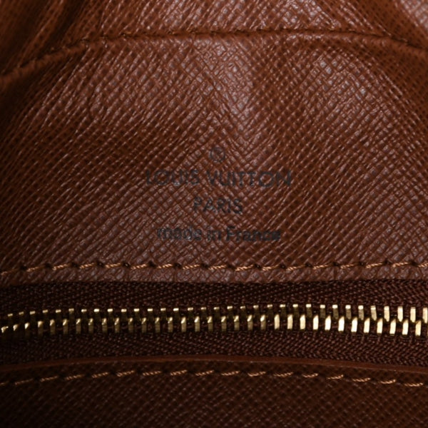 極美品 LOUIS VUITTON ルイヴィトン ナイル ショルダーバッグ M45244 モノグラム ブラウン PVC レザー ゴールド金具 中古 4a000376