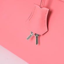 画像をギャラリービューアに読み込む, 新品同様品 HERMES エルメス ハンドバッグ Y刻印 バーキン25 ヴォースイフト ローズアザレ シルバー金具 中古 4a002465