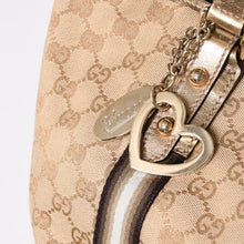 画像をギャラリービューアに読み込む, 極美品 GUCCI グッチ Tote Bag トートバッグ Gold ゴールド ブラウン ゴールド金具 中古 137396 4a002057