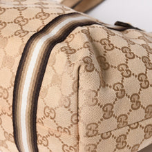 画像をギャラリービューアに読み込む, 極美品 GUCCI グッチ Tote Bag トートバッグ Gold ゴールド ブラウン ゴールド金具 中古 137396 4a002057