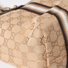 画像をギャラリービューアに読み込む, 極美品 GUCCI グッチ Tote Bag トートバッグ Gold ゴールド ブラウン ゴールド金具 中古 137396 4a002057