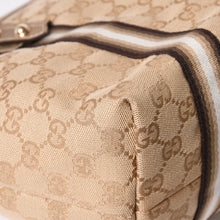 画像をギャラリービューアに読み込む, 極美品 GUCCI グッチ Tote Bag トートバッグ Gold ゴールド ブラウン ゴールド金具 中古 137396 4a002057