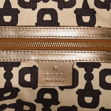 画像をギャラリービューアに読み込む, 極美品 GUCCI グッチ Tote Bag トートバッグ Gold ゴールド ブラウン ゴールド金具 中古 137396 4a002057