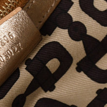 画像をギャラリービューアに読み込む, 極美品 GUCCI グッチ Tote Bag トートバッグ Gold ゴールド ブラウン ゴールド金具 中古 137396 4a002057