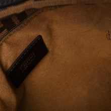 Load image into Gallery viewer, 極美品 FENDI フェンディ ハンドバッグ 8BK070 ズッカ柄 ブラウン レザー キャンバス ブラウン ゴールド金具 中古 4a002004