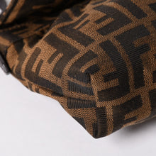 Load image into Gallery viewer, 極美品 FENDI フェンディ ハンドバッグ 8BK070 ズッカ柄 ブラウン レザー キャンバス ブラウン ゴールド金具 中古 4a002004