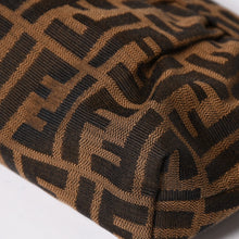 Load image into Gallery viewer, 極美品 FENDI フェンディ ハンドバッグ 8BK070 ズッカ柄 ブラウン レザー キャンバス ブラウン ゴールド金具 中古 4a002004