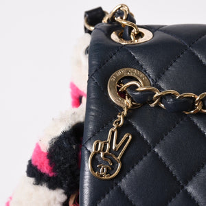 極美品 CHANEL シャネル URBAN SPIRIT MEDIUM アーバンスピリット ミディアム バックパック A91121 23番台 ココマーク シアリング 中古 4a001454