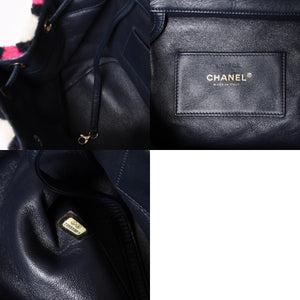 極美品 CHANEL シャネル URBAN SPIRIT MEDIUM アーバンスピリット ミディアム バックパック A91121 23番台 ココマーク シアリング 中古 4a001454