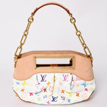 Load image into Gallery viewer, 極美品 LOUIS VUITTON ルイヴィトン モノグラムマルチカラー ジュディPM 村上隆 ハンドバッグ M40257 ホワイト 中古 4a001983