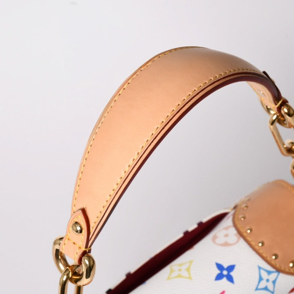 極美品 LOUIS VUITTON ルイヴィトン マリリンPM ワンショルダーバッグ M40127 モノグラム マルチカラー 村上隆 中古 4a002016