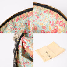 Load image into Gallery viewer, LOUIS VUITTON ルイヴィトン パウチィ ワンショルダーバッグ M95383 モノグラム デニム パッチワーク グレー 美品 中古 4a001985