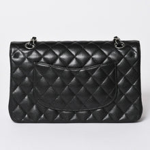 画像をギャラリービューアに読み込む, 極美品 CHANEL シャネル マトラッセ25 Wフラップ Wチェーンショルダーバッグ 26番台 キャビアスキン シルバー金具 中古 4a002029