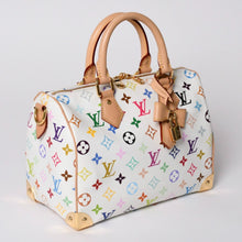 画像をギャラリービューアに読み込む, 極美品 LOUIS VUITTON ルイヴィトン 2WAYバッグ スピーディ バンドリエール 25 TM村上隆コラボ ショルダーバッグ M13085 中古 4a002414