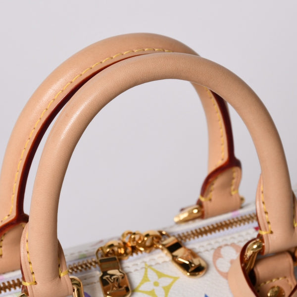 極美品 LOUIS VUITTON ルイヴィトン 2WAYバッグ スピーディ バンドリエール 25 TM村上隆コラボ ショルダーバッグ M13085 中古 4a002414