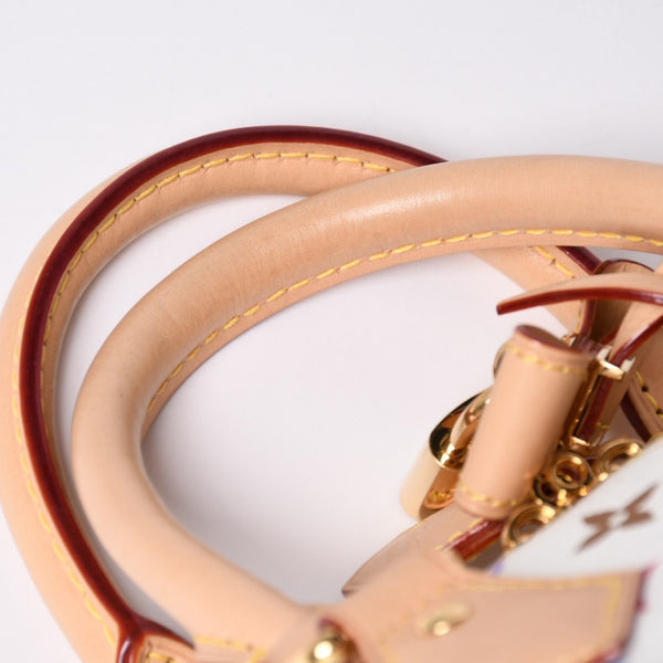 極美品 LOUIS VUITTON ルイヴィトン 2WAYバッグ スピーディ バンドリエール 25 TM村上隆コラボ ショルダーバッグ M13085 中古 4a002414