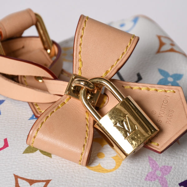 極美品 LOUIS VUITTON ルイヴィトン 2WAYバッグ スピーディ バンドリエール 25 TM村上隆コラボ ショルダーバッグ M13085 中古 4a002414